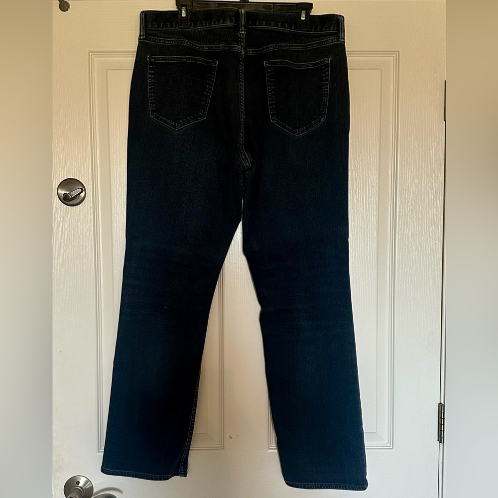 Banana Republic Men's Dark Blue Slim Straight Jeans